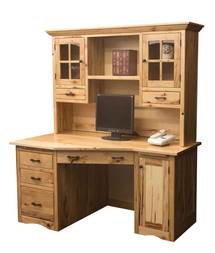 Amish Mission Wedge Desk - Click Image to Close